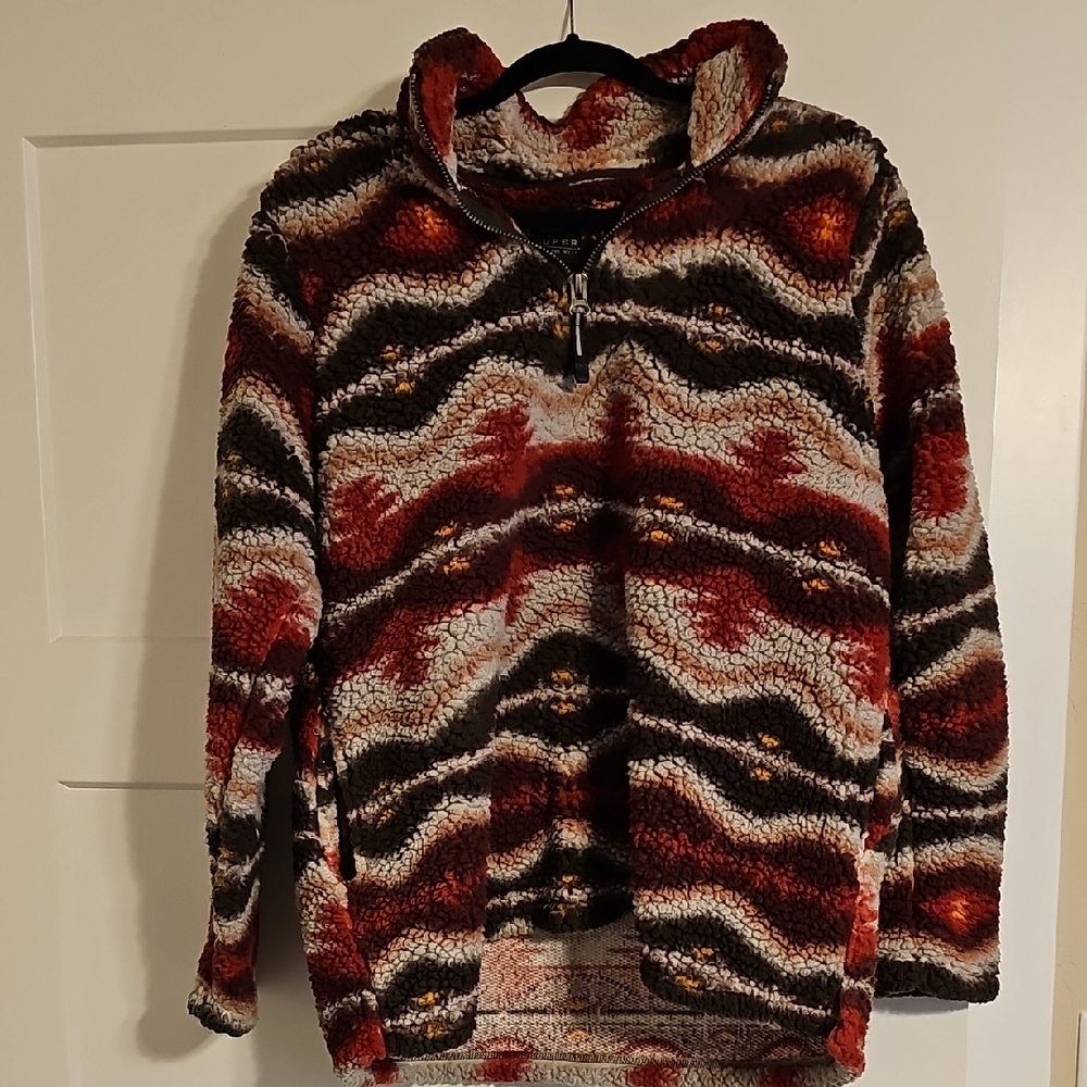 Roper Multicolor Patterned Sweater - image 1